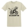 T-shirt humour Vélociraptor à vélo | Teetoi