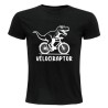 T-shirt humour Vélociraptor à vélo | Teetoi