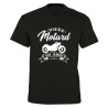 T-shirt col V Vieux Motard que Jamais humour moto | Teetoi