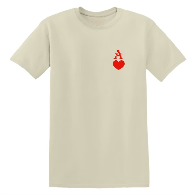 T-shirt As de Cœur minimaliste original | Teetoi