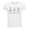 T-shirt humour Gym du Week-End en coton | Teetoi