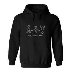 Sweat à capuche - humour Gym du Week-End | Teetoi