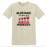 T-shirt humour verres progressifs | Ma vue baisse | Teetoi