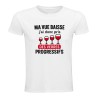 T-shirt humour verres progressifs | Ma vue baisse | Teetoi
