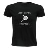 T-shirt - "J'peux pas j'ai padel" – Teetoi