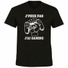 T-shirt col V - J’peux pas j’ai gaming