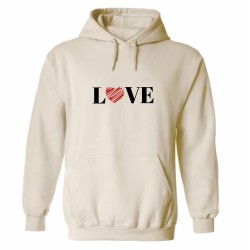 Sweat à capuche - Love