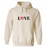 Sweat à capuche - Love