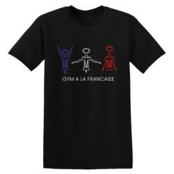 T-shirt - Gym à la française - Le sport de l'apéro
