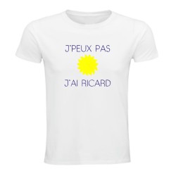 T-shirt - J’peux pas j’ai ricard - Apero entre amis