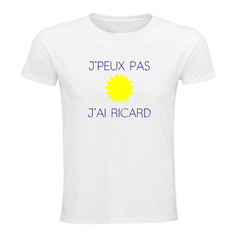 T-shirt - J’peux pas j’ai ricard - Apero entre amis