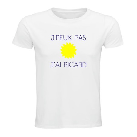 T-shirt - J’peux pas j’ai ricard - Apero entre amis