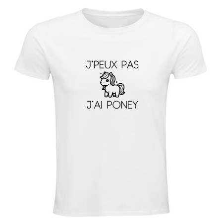 Sweat - J'peux pas, j'ai poney - Passion mini Cheval