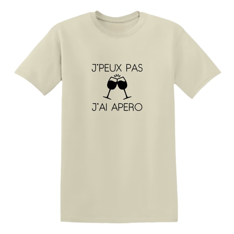 T-shirt - J'peux pas, j'ai apéro - Santé !