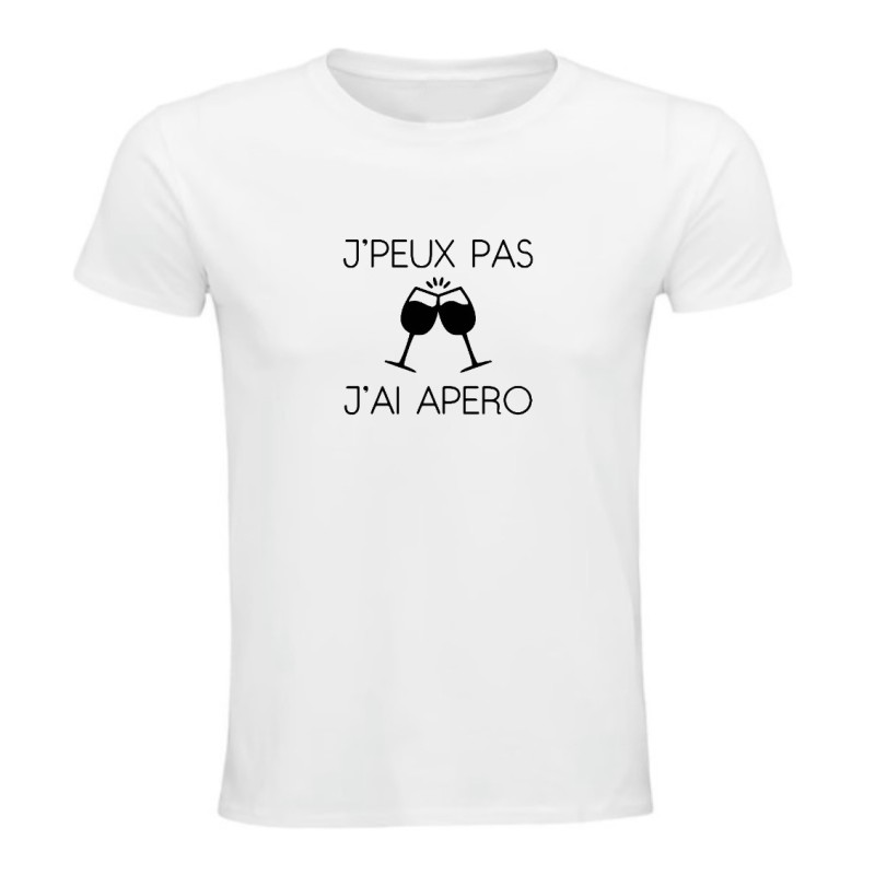 T-shirt - J'peux pas, j'ai apéro - Amis, famille et bons moments