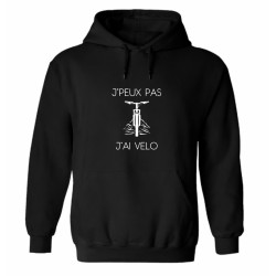 Sweat - Jpeux pas j'ai vélo - Humour sportif