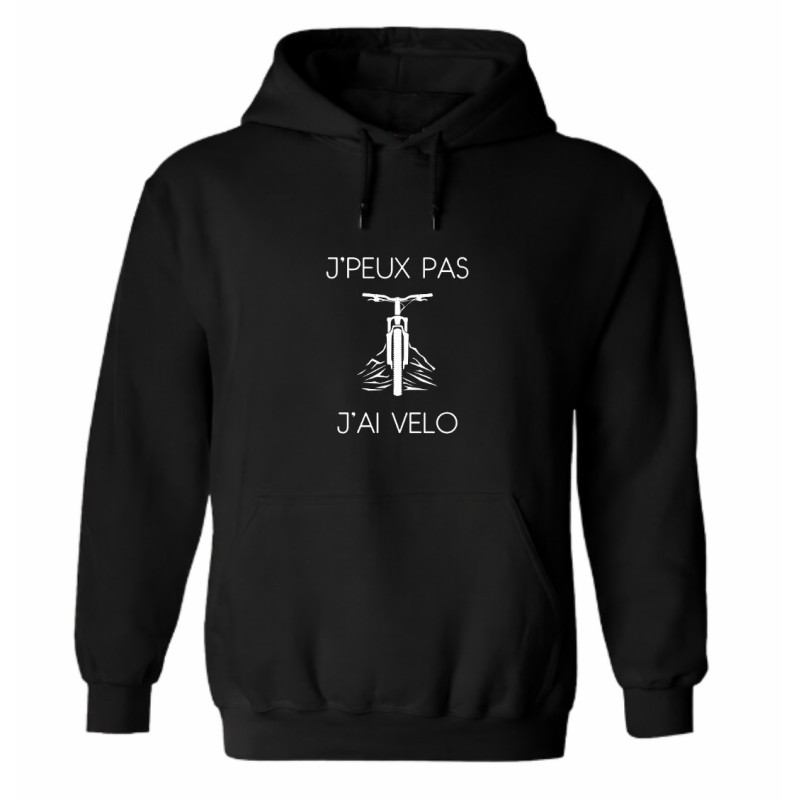 Sweat - Jpeux pas j'ai vélo - Humour sportif