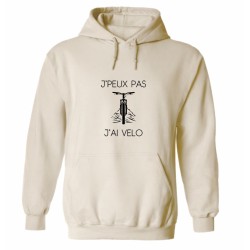 Sweat - Jpeux pas j'ai vélo - Humour cycliste du dimanche