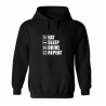 Sweat à capuche - Eat Sleep Drive Repeat