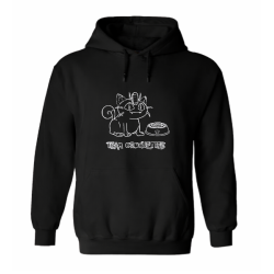 Sweat à capuche - Team Croquettes