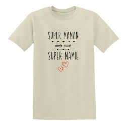 T-shirt - Super maman et super mamie