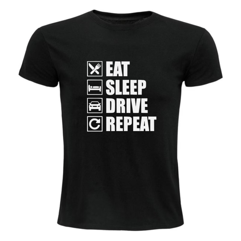 T-shirt - Eat Sleep Drive Repeat