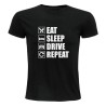 T-shirt - Eat Sleep Drive Repeat