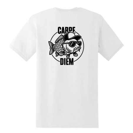 T-shirt Carpe Diem - Blanc verso