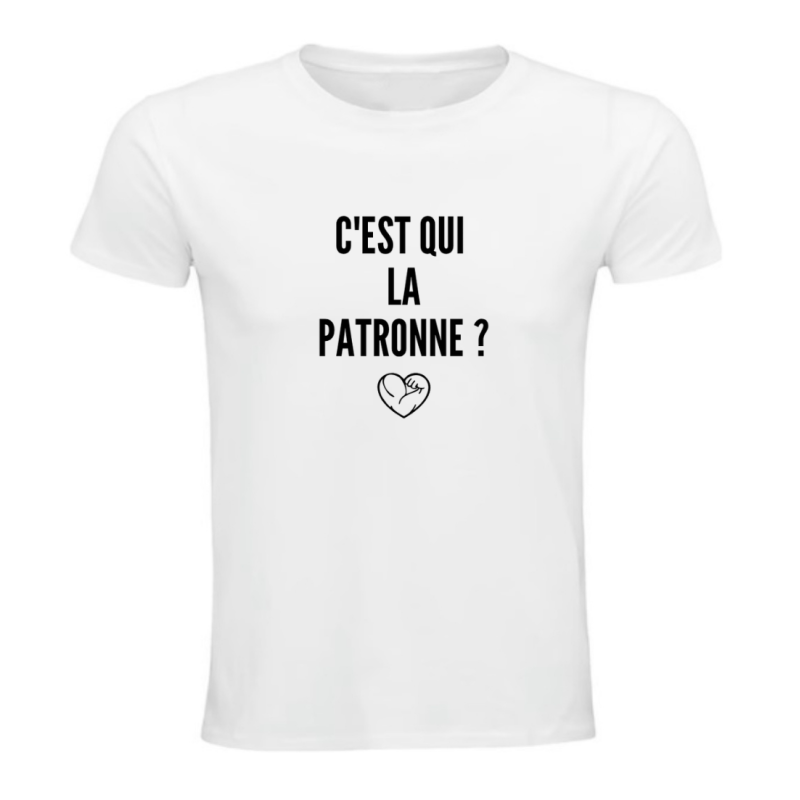T-shirt - C’est qui la patronne ?