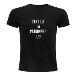 T-shirt - C’est qui la patronne ?