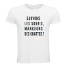 T-shirt - Sauvons les souris, mangeons des chattes !