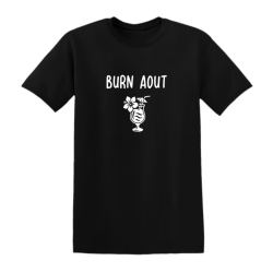 T-shirt noir - Burn Aout