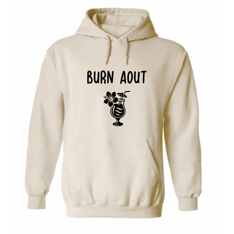 Sweat à capuche - Burn Août
