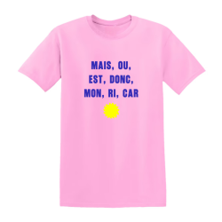 T-shirt humour - Ricard, Mais Où Est Donc Mon Ri car