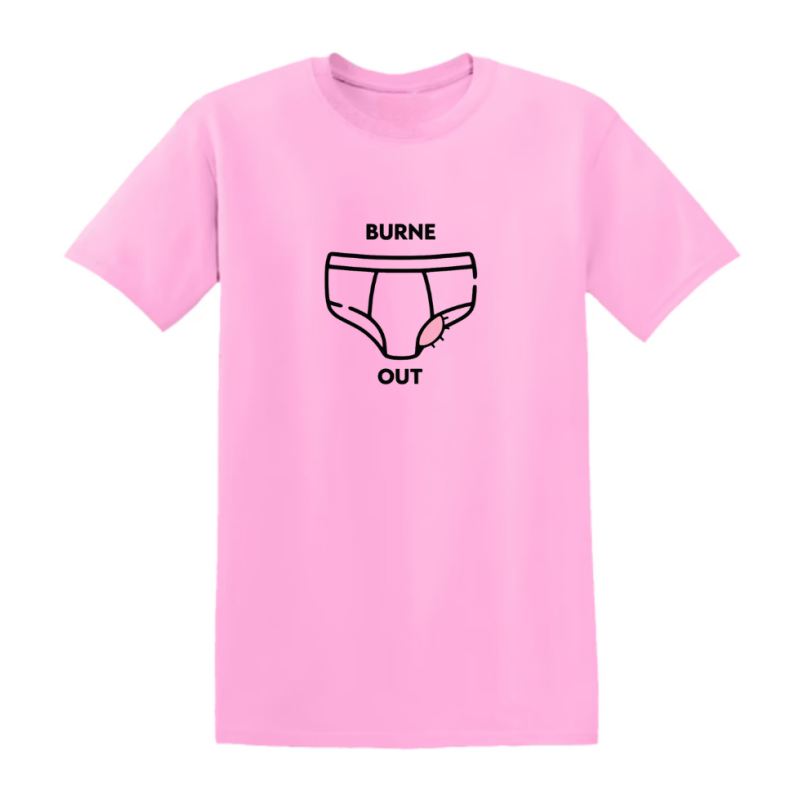 T-shirt - Burne Out – idée cadeau drôle