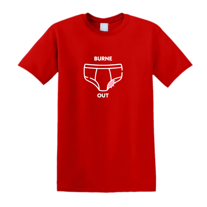 T-shirt - Burne Out – idée cadeau drôle