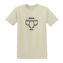 T-shirt - Burne Out – idée cadeau drôle