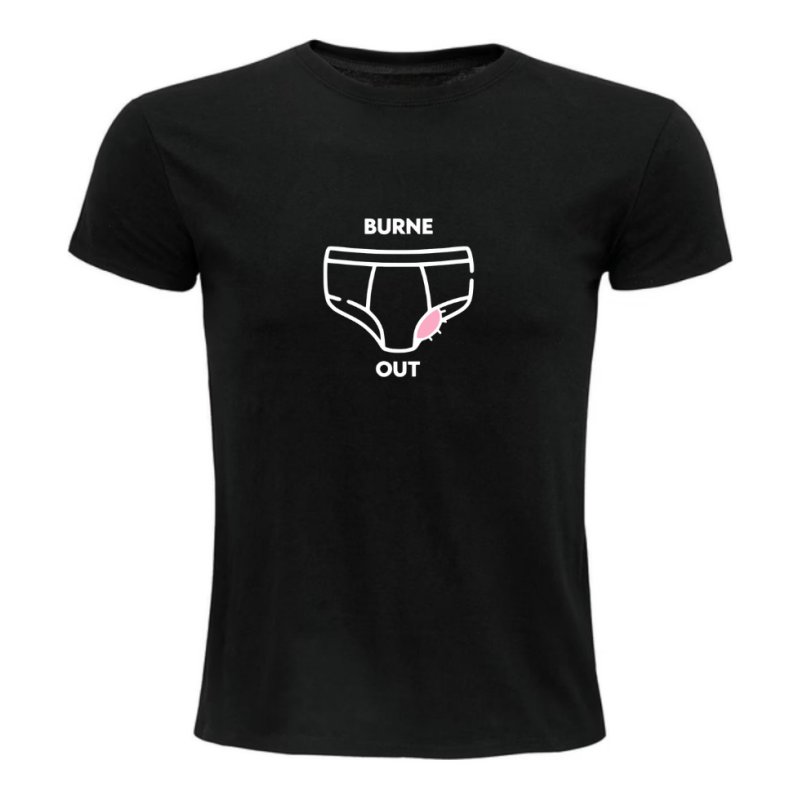 T-shirt - Burne Out – idée cadeau drôle