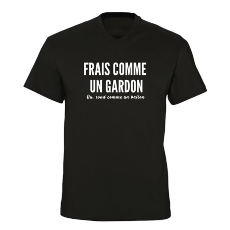 T-shirt -  Frais comme un gardon, ou rond comme un ballon