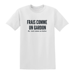 T-shirt - Frais comme un gardon - Blanc
