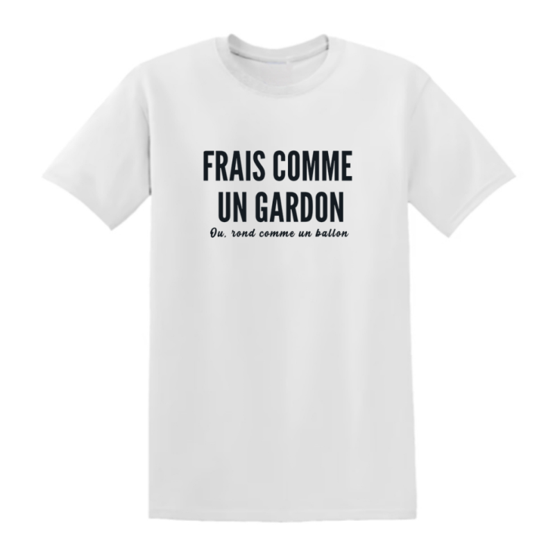 T-shirt - Frais comme un gardon - Blanc