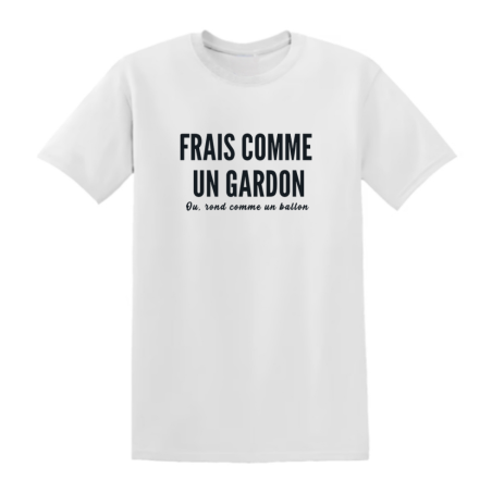 T-shirt - Frais comme un gardon - Blanc