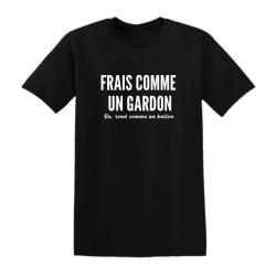 T-shirt - Frais comme un gardon - Noir