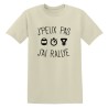 T-shirt humour J’peux pas j’ai rallye | Teetoi
