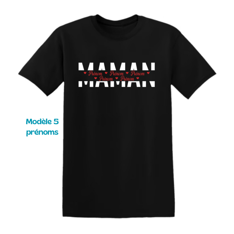 T-shirt - Maman à personnaliser