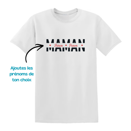 T-shirt - Maman à personnaliser