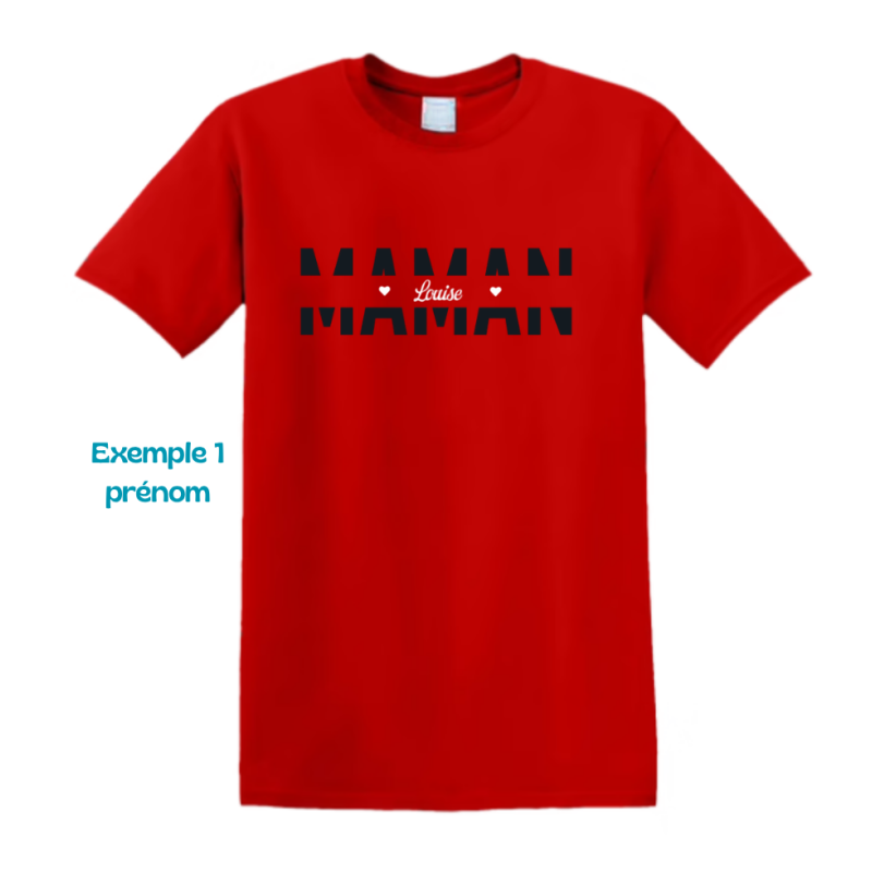 T-shirt - Maman à personnaliser