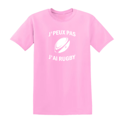T-shirt - J'peux pas, j'ai rugby