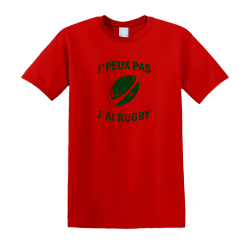 T-shirt - J'peux pas, j'ai rugby