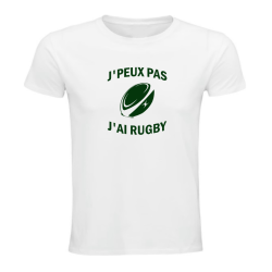 T-shirt - J'peux pas, j'ai rugby